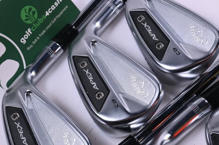 Callaway Apex CB 24 Irons / 4-10 / Black / Stiff Flex Dynamic Gold MID 115 S300