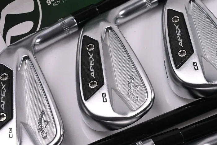 Callaway Apex CB 24 Irons / 5-11i / Stiff Flex MMT 95 Shafts