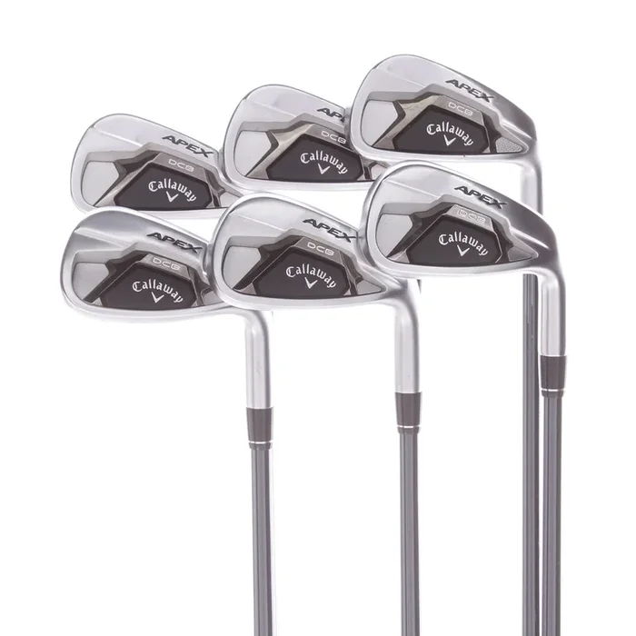 Callaway Apex DCB Graphite Mens Right Hand Irons 5-PW Regular – Mamiya Recoil 65