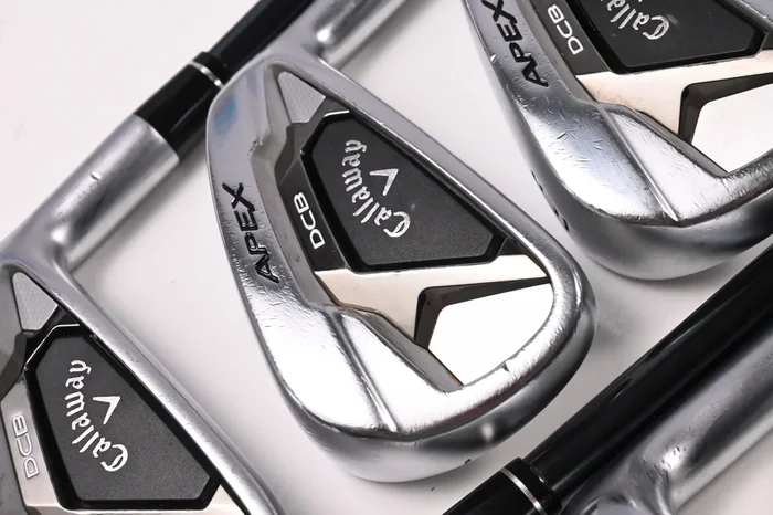 Callaway Apex DCB Irons / 4-PW+AW / Senior Flex UST Recoil Dart 65 Shafts