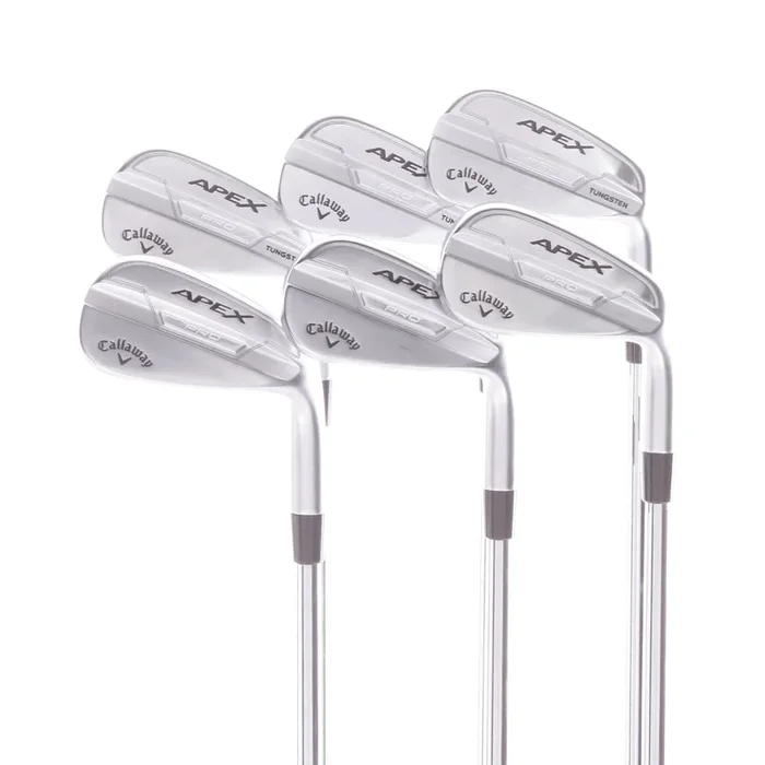 Callaway Apex Pro 21 Steel Mens Right Hand Irons 5-PW Stiff – N.S.Pro 950GH