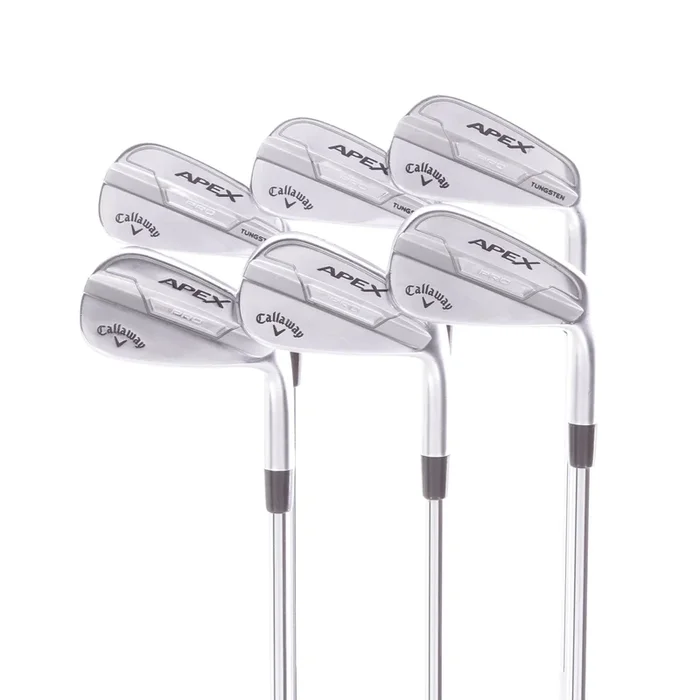 Callaway Apex Pro Forged Steel Men’s Right Hand Irons 5-PW Extra Stiff – Elevate 115