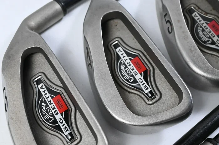 Callaway Big Bertha 1996 Irons / 3-PW+SW / Regular Flex RCH 96 Shafts
