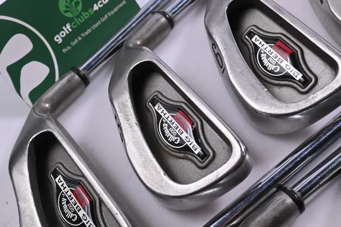 Callaway Big Bertha 1996 Irons / 4-PW+SW / UniFlex Memphis 10 Shafts