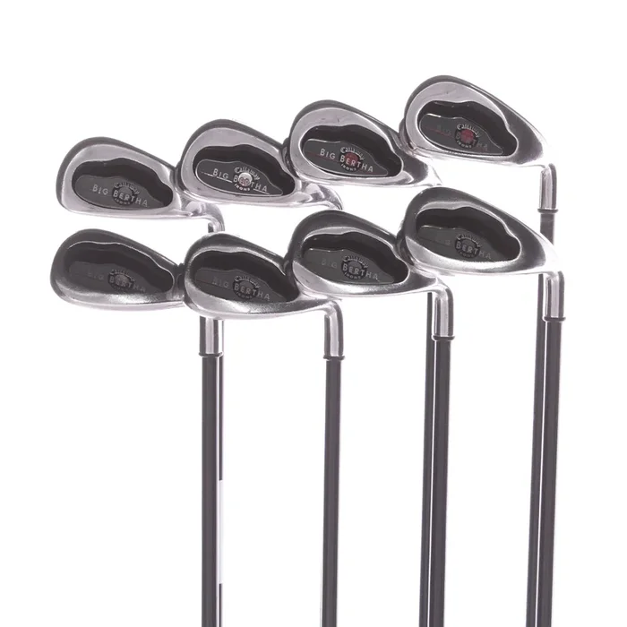 Callaway Big Bertha (2004 Series) Graphite Men’s Right Irons 4-SW Regular – Callaway RCH 75i