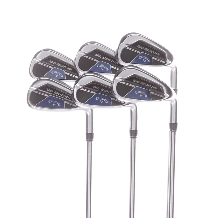 Callaway Big Bertha 21 80g Steel Men’s Right Irons 5-PW Regular – KBS Max CT 80g