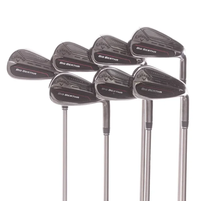 Callaway Big Bertha Graphite Mens Right Hand Irons 4-AW Regular – AW Reg – RCH 65