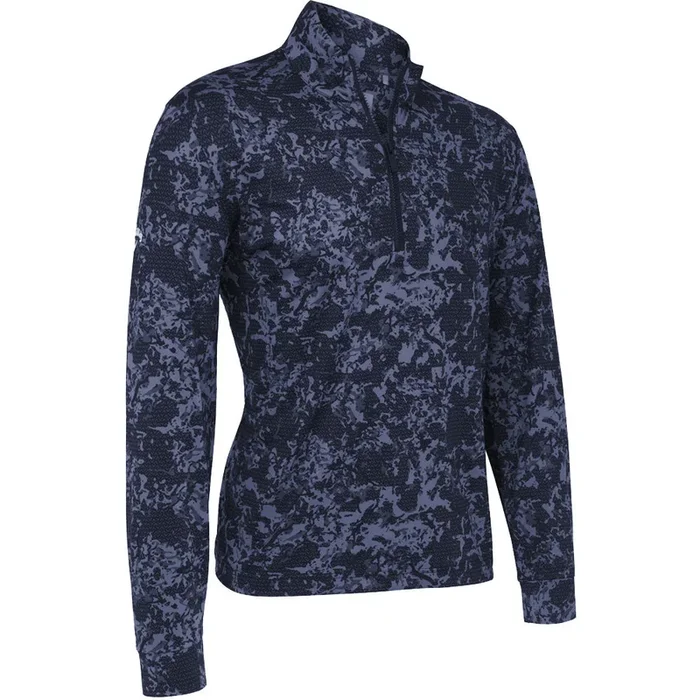 Callaway Camo Print 1/4 Zip Pullover – Peacoat