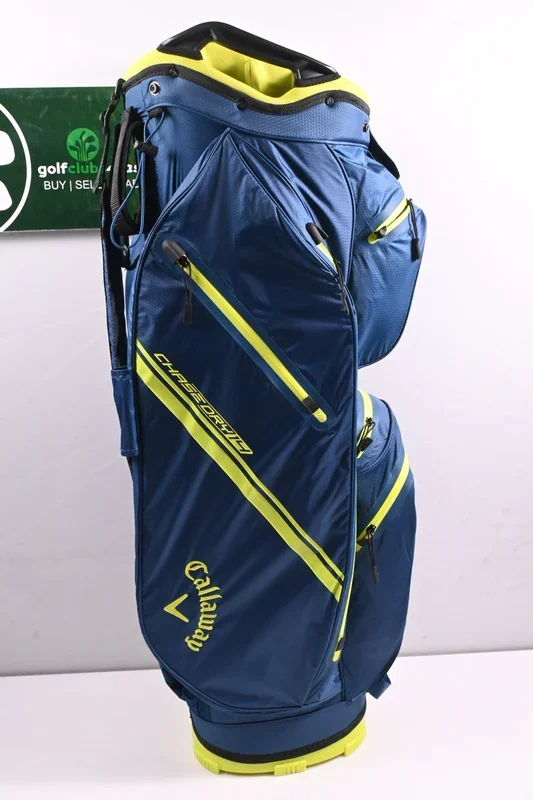 Callaway Chase Dry 14 Cart Bag / 14-Way Divider / Blue, Yellow
