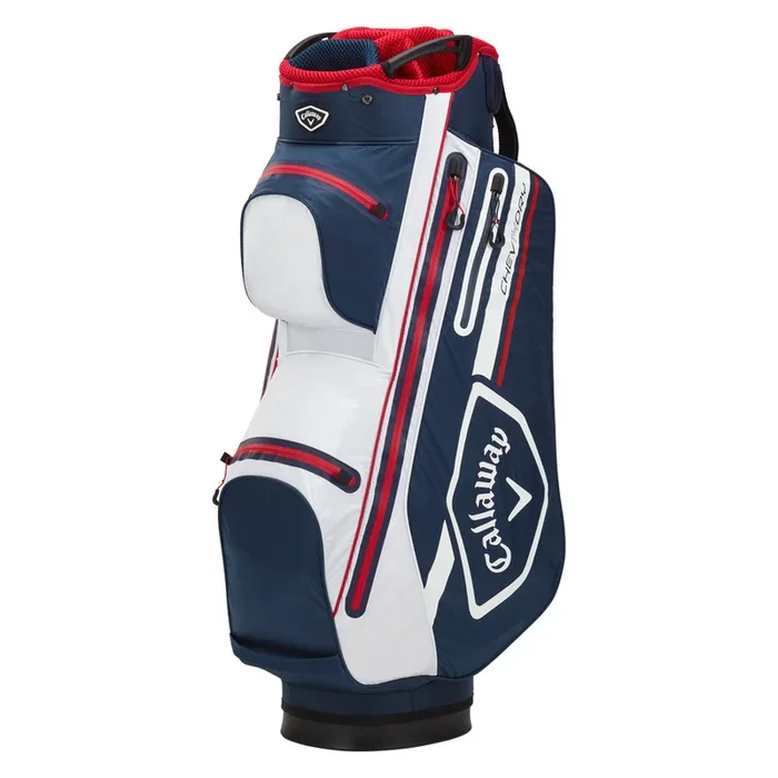Callaway Chev Dry 14 Waterproof Cart Bag – Navy/White/Red