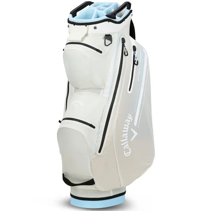 Callaway Chev Dry 14 Waterproof Cart Bag – Silver/Glacier