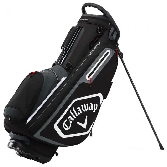 Callaway Chev Stand Bag – Black/Titanium/White