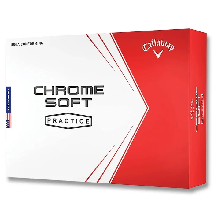 Callaway Chrome Soft Retail Practice Golf Balls