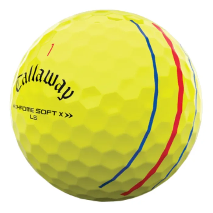 Callaway Chrome Soft X LS Triple Track Yellow (1 Dozen)