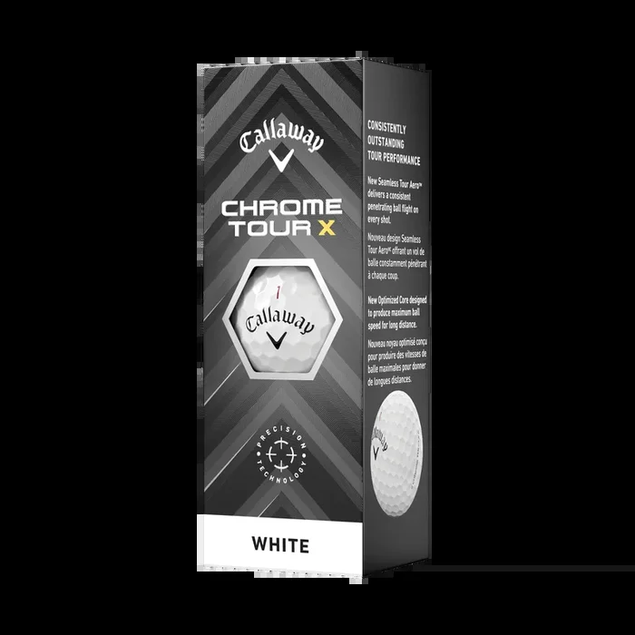 Callaway Chrome Tour X Golf Balls – Sleeve