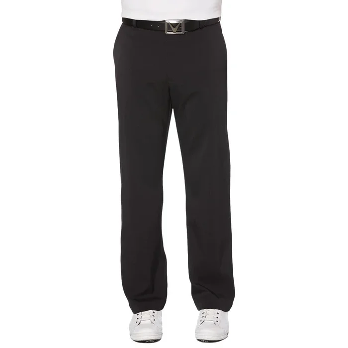 Callaway Classic Stretch Solid w/Active Waistband Golf Pants Caviar – SS25 Men