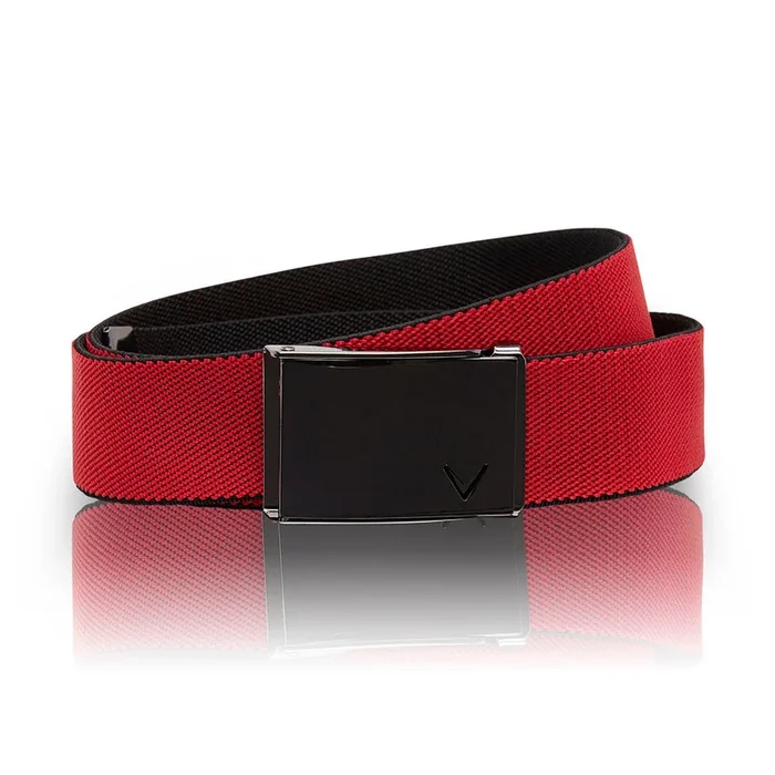 Callaway Cut-to-Fit Stretch Webbed Belt – Lychee