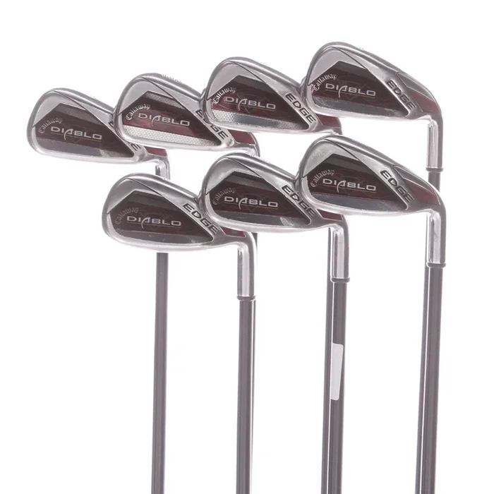 Callaway Diablo Edge Graphite Men’s Right Irons 4-PW Stiff – Callaway I-75G S