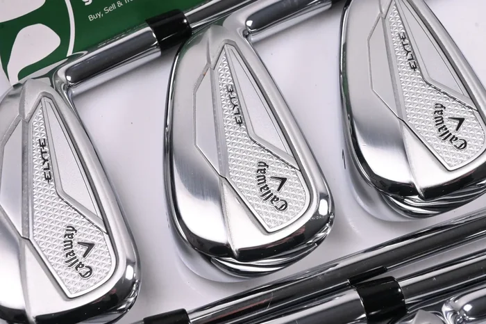 Callaway Elyte Irons / 5-PW+AW / Stiff Flex True Temper Vector 90 Shafts