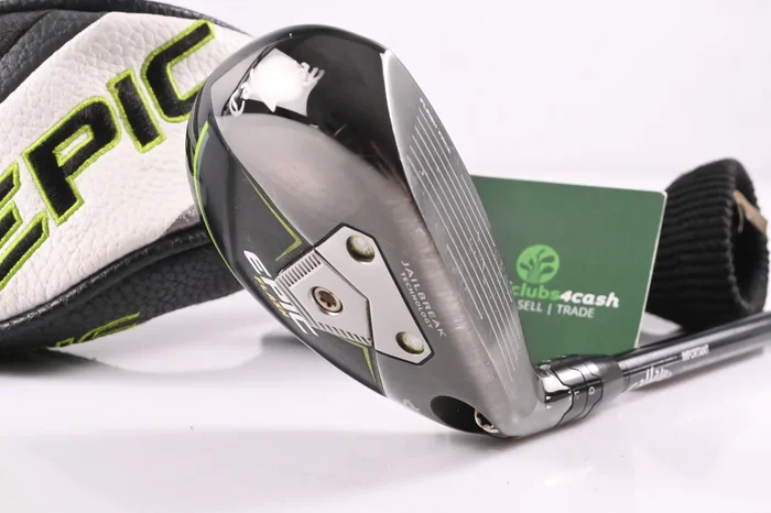 Callaway Epic Flash #4 Hybrid / 21 Degree / Senior Flex Tensei AV Silver 60