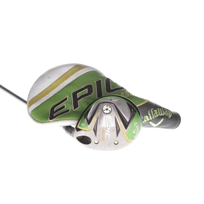 Callaway Epic Flash Graphite Mens Right Hand Fairway 3 Wood -2″ 15* Regular – Project X Even Flow Green 5.5 65g R