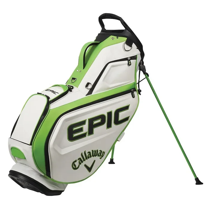 Callaway Epic Speed Staff Stand Bag – White/Green/Black