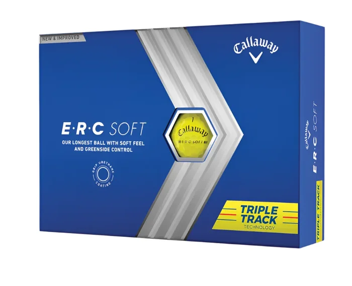 Callaway ERC Soft Yellow Golf Balls – Dozen