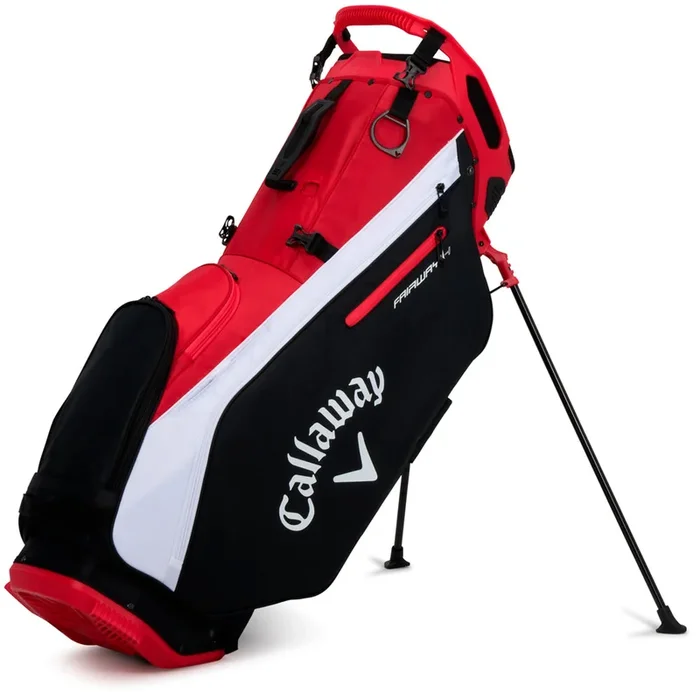 Callaway Fairway 14 Stand Bag – Fire/Black/White