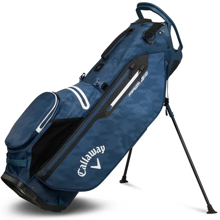 Callaway Fairway Plus HD Waterproof Stand Bag – Navy Houndstooth
