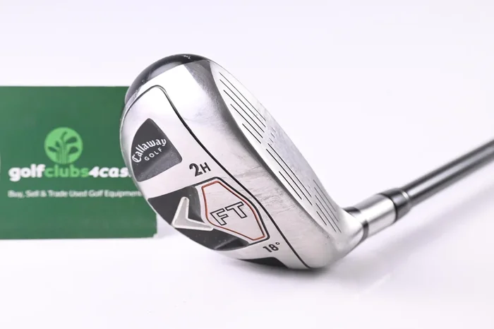 Callaway FT #2 Hybrid / 18 Degree / Stiff Flex Fujikura Fit On Shaft