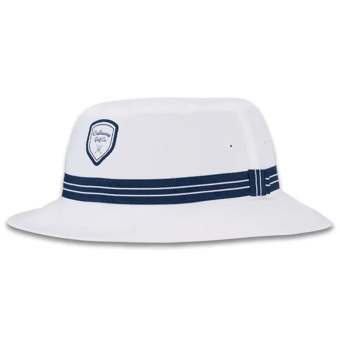 Callaway Golf Bucket Hat White/Navy – 25 Men