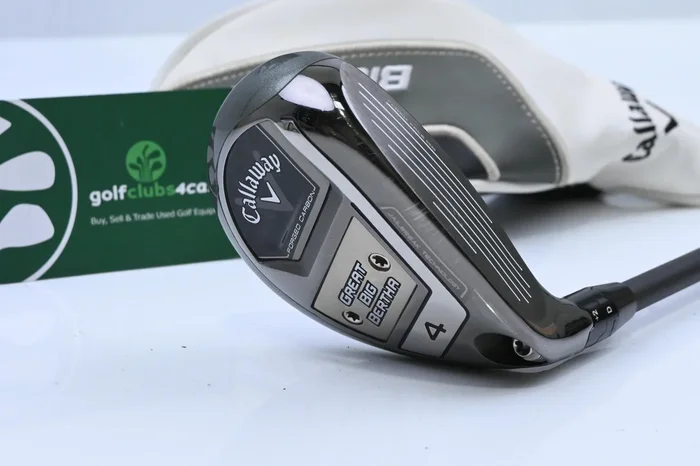 Callaway Great Big Bertha 2023 #4 Hybrid / 20 Degree / Stiff Flex Aldila RIP 85