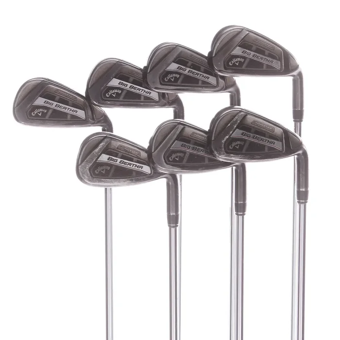 Callaway Great Big Bertha Tungsten Steel Mens Right Hand Irons 4-PW Stiff – True Temper 95 S300