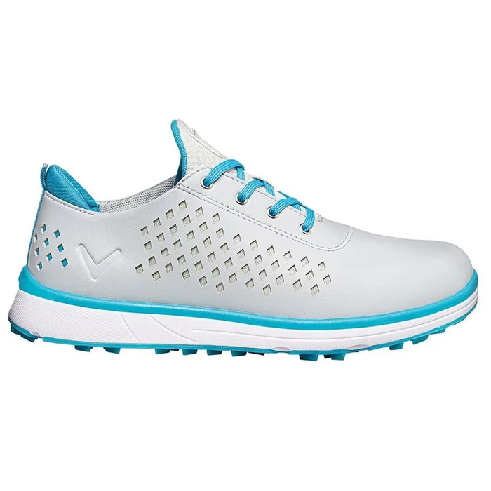 Callaway Halo Diamond Ladies Spikeless Shoe – Grey/Blue