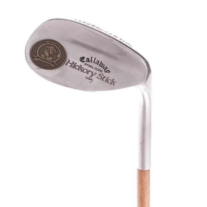 Callaway Hickory Stick Hickory Sheet Men’s Right Hand Lob Wedge 59 Degree Wedge – Hickory Shaft