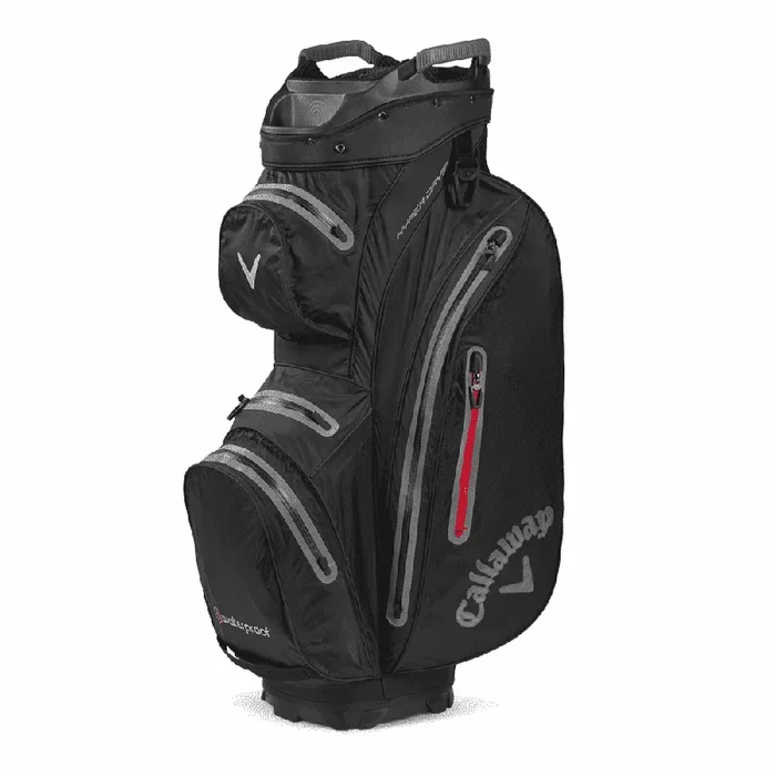 Callaway Hyper Dry 15 Cart Bag – Black/Charcoal