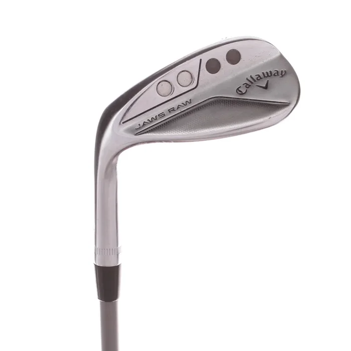 Callaway Jaws Raw Graphite Men’s Left Lob Wedge 58 Degree 10 Bounce S Grind Wedge – Project X Catalyst Wedge