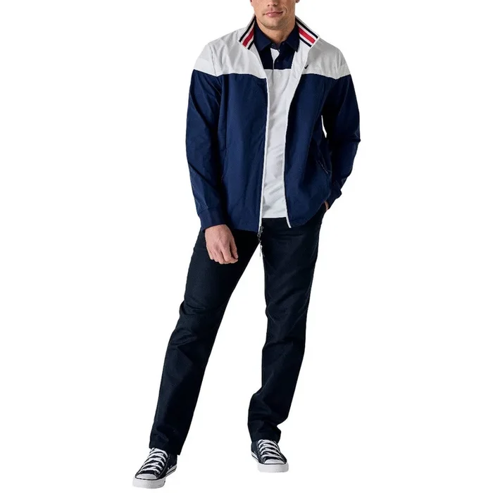 Callaway Legacy Collection Logo Color Block Golf Jacket Medieval Blue – SP25 Men