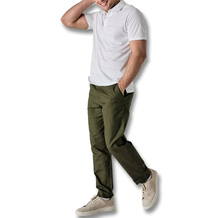 Callaway Legacy Collection Logo Golf Polo Bright White – 25 Men