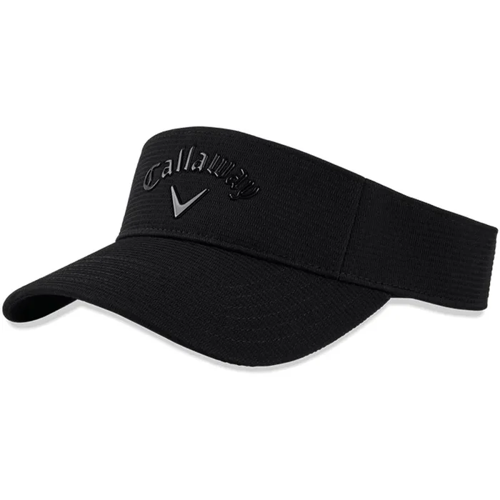 Callaway Liquid Metal Visor Cap – Black/Black