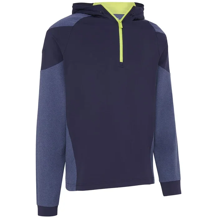 Callaway Long Sleeve 1/4 Zip Hoodie – Peacoat