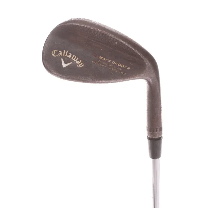 Callaway Mack Daddy 2 Steel Mens Right Hand Sand Wedge 14 Bounce Stiff – True Temper Dynamic Gold