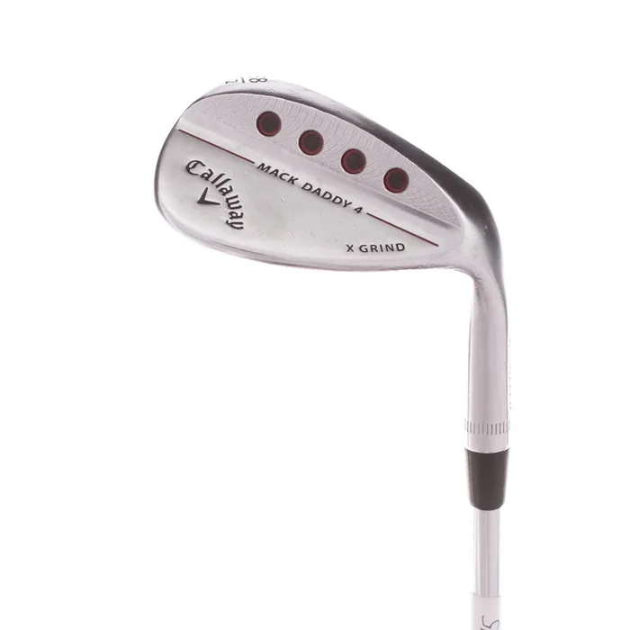 Callaway Mack Daddy 4 Steel Men’s Right Lob Wedge 58 Degree 12 Bounce Stiff – True Temper Tour Issue Dynamic Gold S200 115