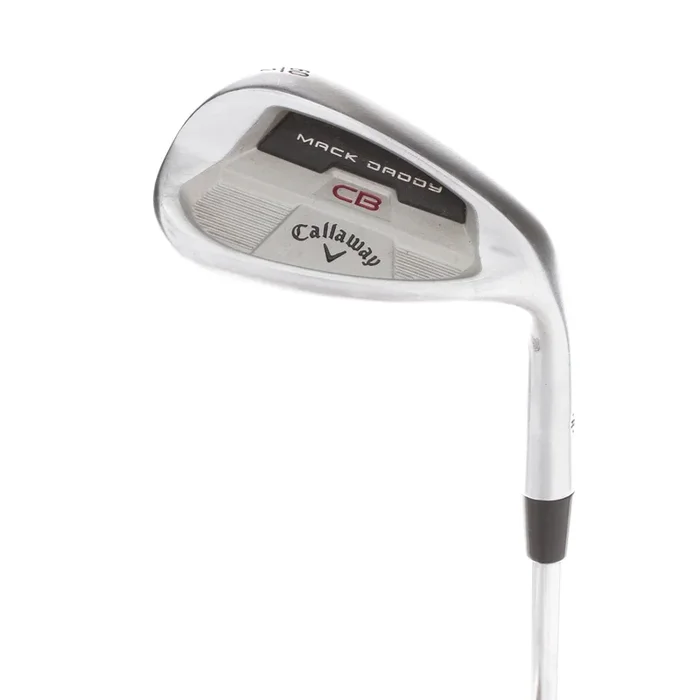 Callaway Mack Daddy CB Steel Mens Right Hand Lob Wedge 60* 12 Bounce S Grind Stiff – KBS Hi-REV 105