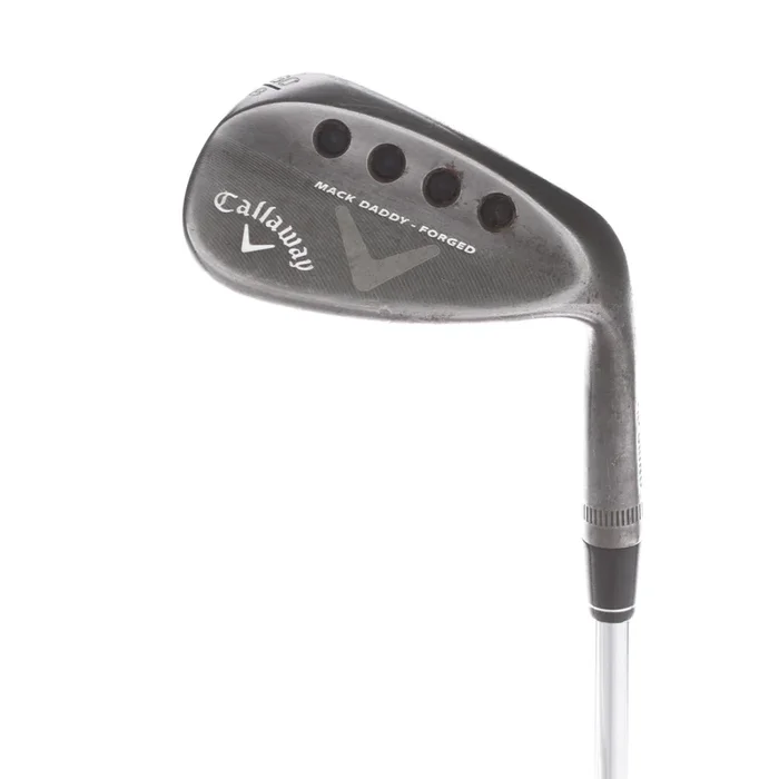 Callaway Mack Daddy Forged Steel Mens Right Hand Lob Wedge 60* 8 Bounce R Grind Stiff – True Temper Dynamic Gold S200