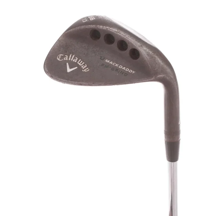 Callaway Mack Daddy PM Grind Graphite Mens Right Hand Sand Wedge 56 Degree 13 Bounce Stiff – Dynamic Gold Tour Issue