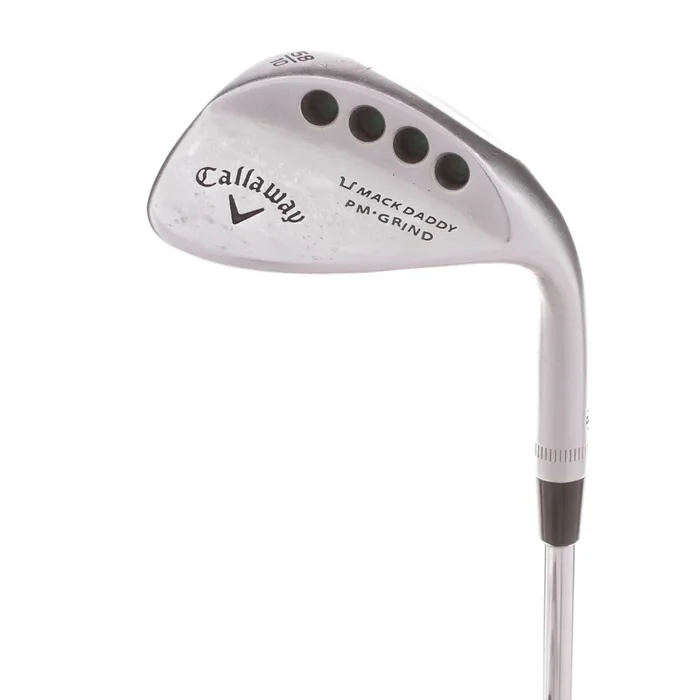 Callaway Mack Daddy PM.Grind Steel Mens Right Hand Lob Wedge 58 Degree 10 Bounce Wedge – KBS Tour-V