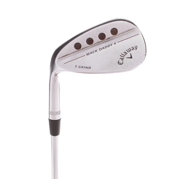 Callaway Mack Daddy4 Steel Men’s Left Gap Wedge 50 Degree 10 Bounce S Grind Wedge Flex – Dynamic Gold / Wedge Flex