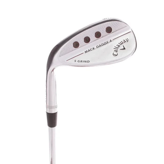 Callaway Mack Daddy4 Steel Men’s Left Lob Wedge 60 Degree 10 Bounce S Grind Wedge Flex – Dynamic Gold / Wedge Flex