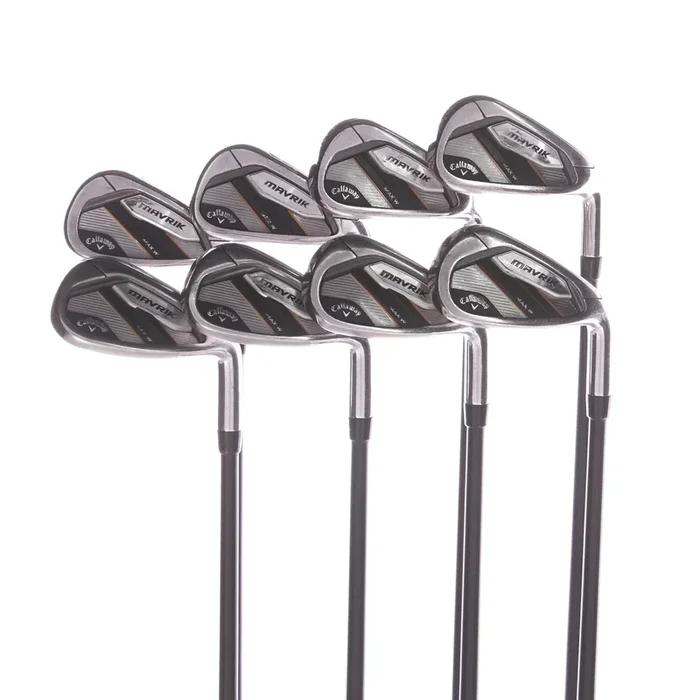 Callaway Mavrik Graphite Ladies Right Irons 5-PW+GW+SW Ladies – Heluim 50L